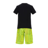 Kids Moschino T-Shirt & AOP Shorts Set